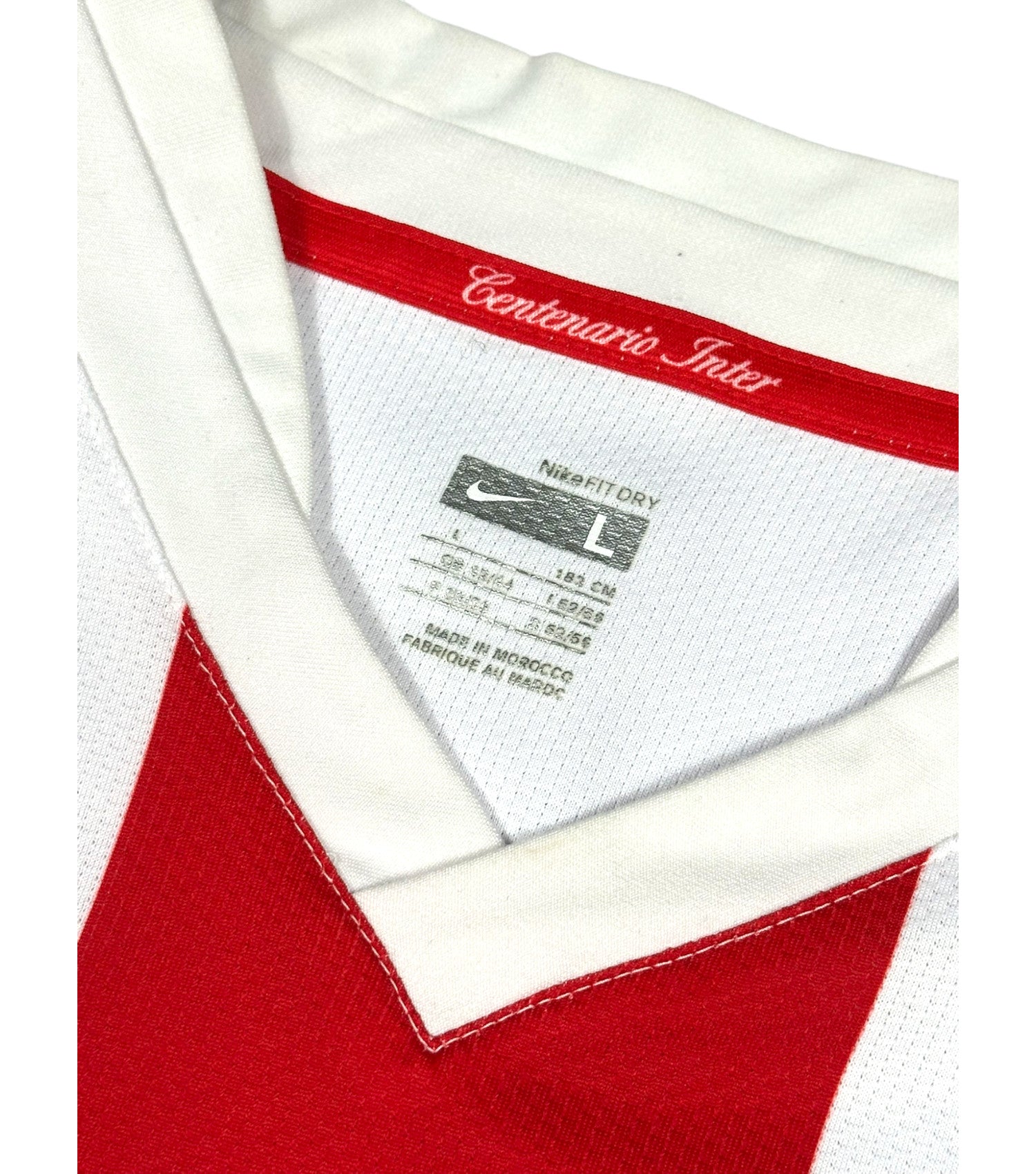 Inter Mailand 2007-08 Auswärts Trikot L nike *100 Jahre*