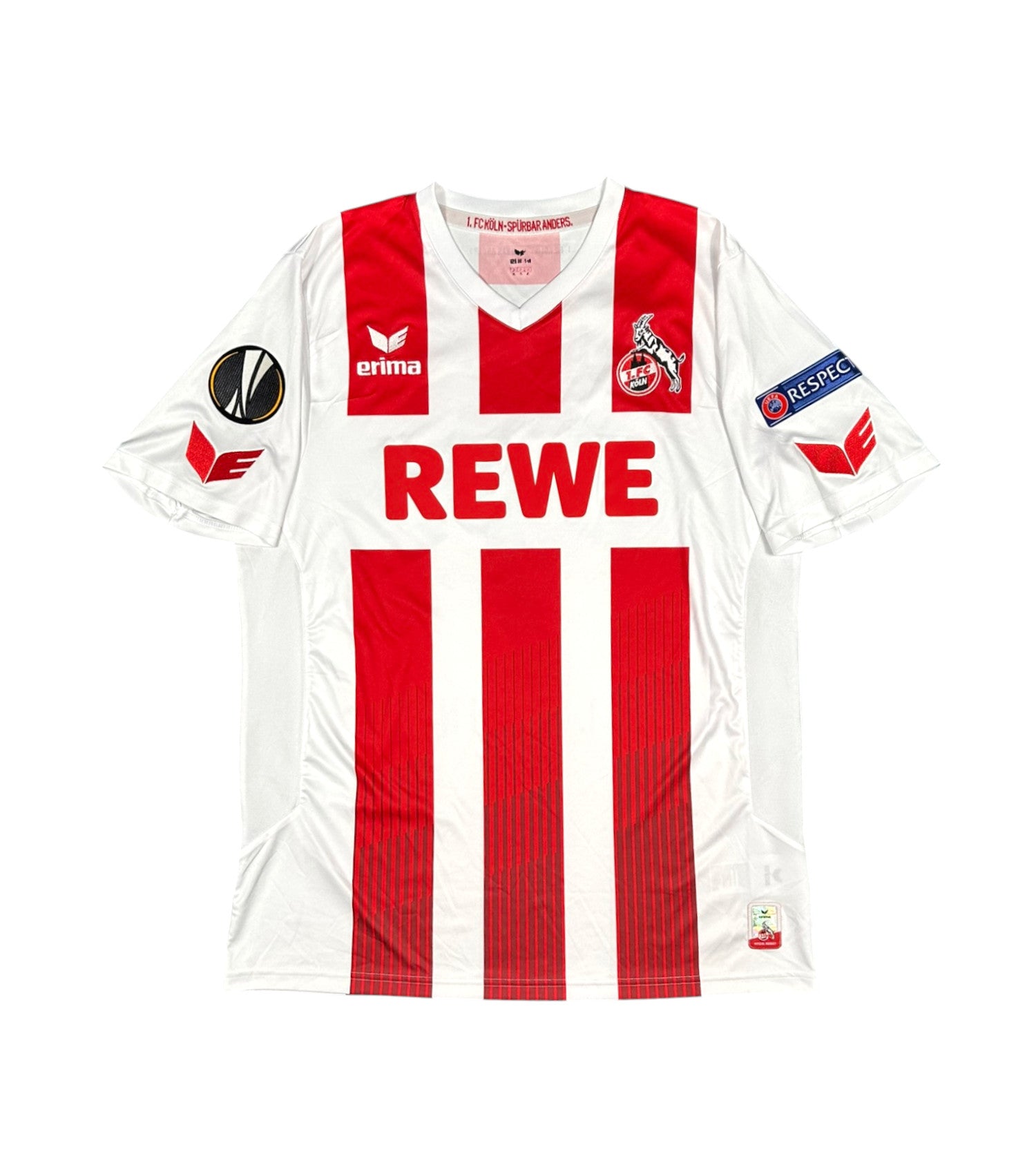 1.FC Köln 2017-18 "Risse" Heim Trikot XL erima