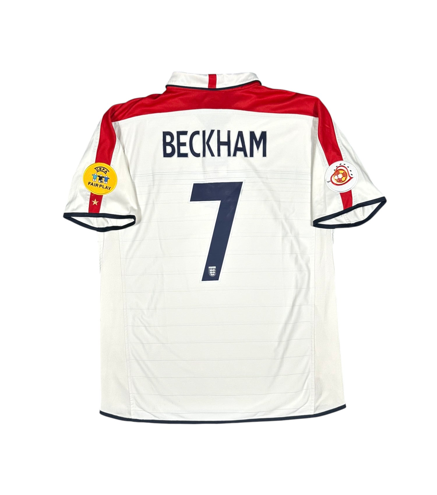 England 2004-06 "Beckham" Heim Trikot XL umbro