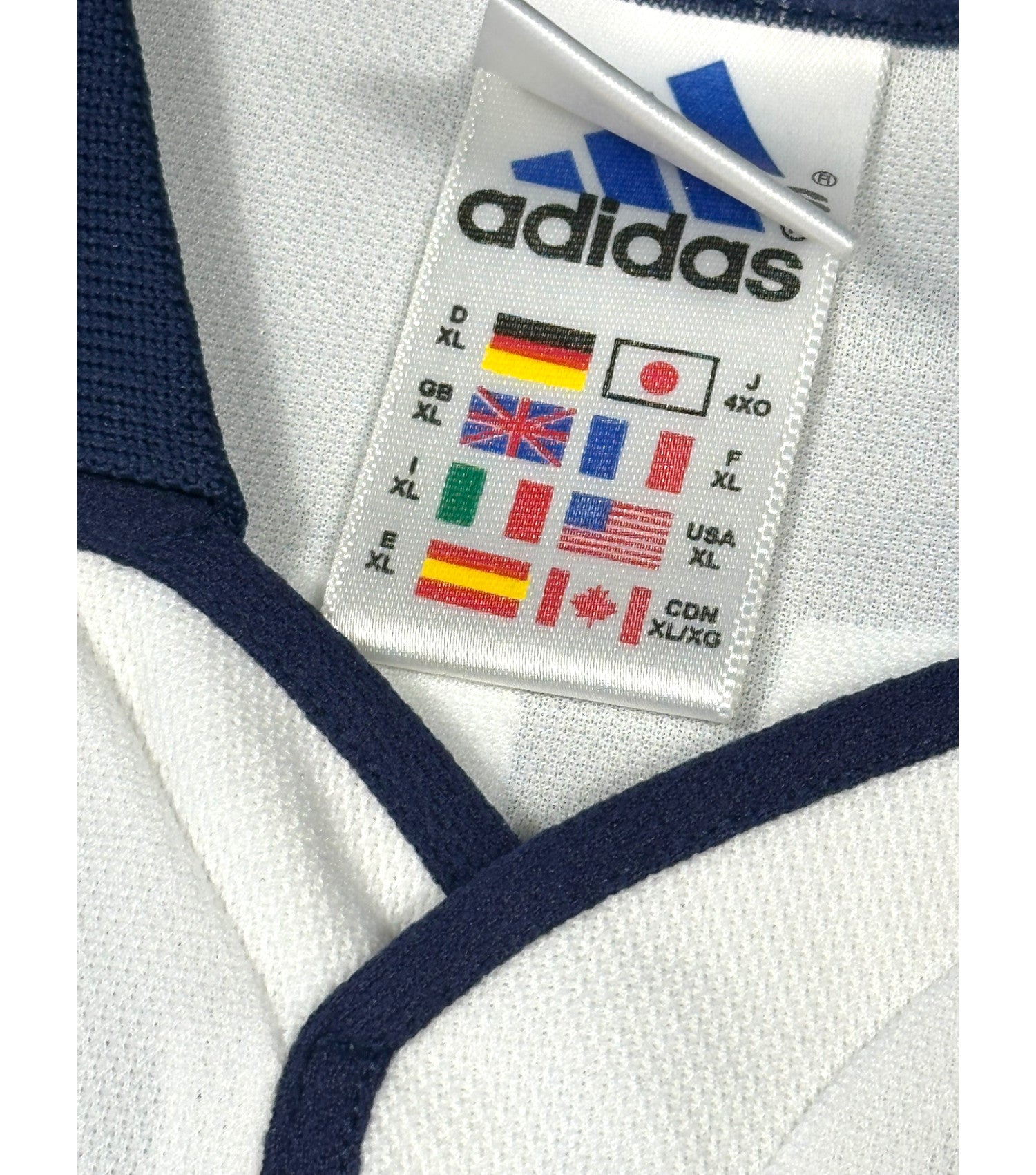 Real Madrid 2000-01 "Raúl" Heim Trikot XL adidas