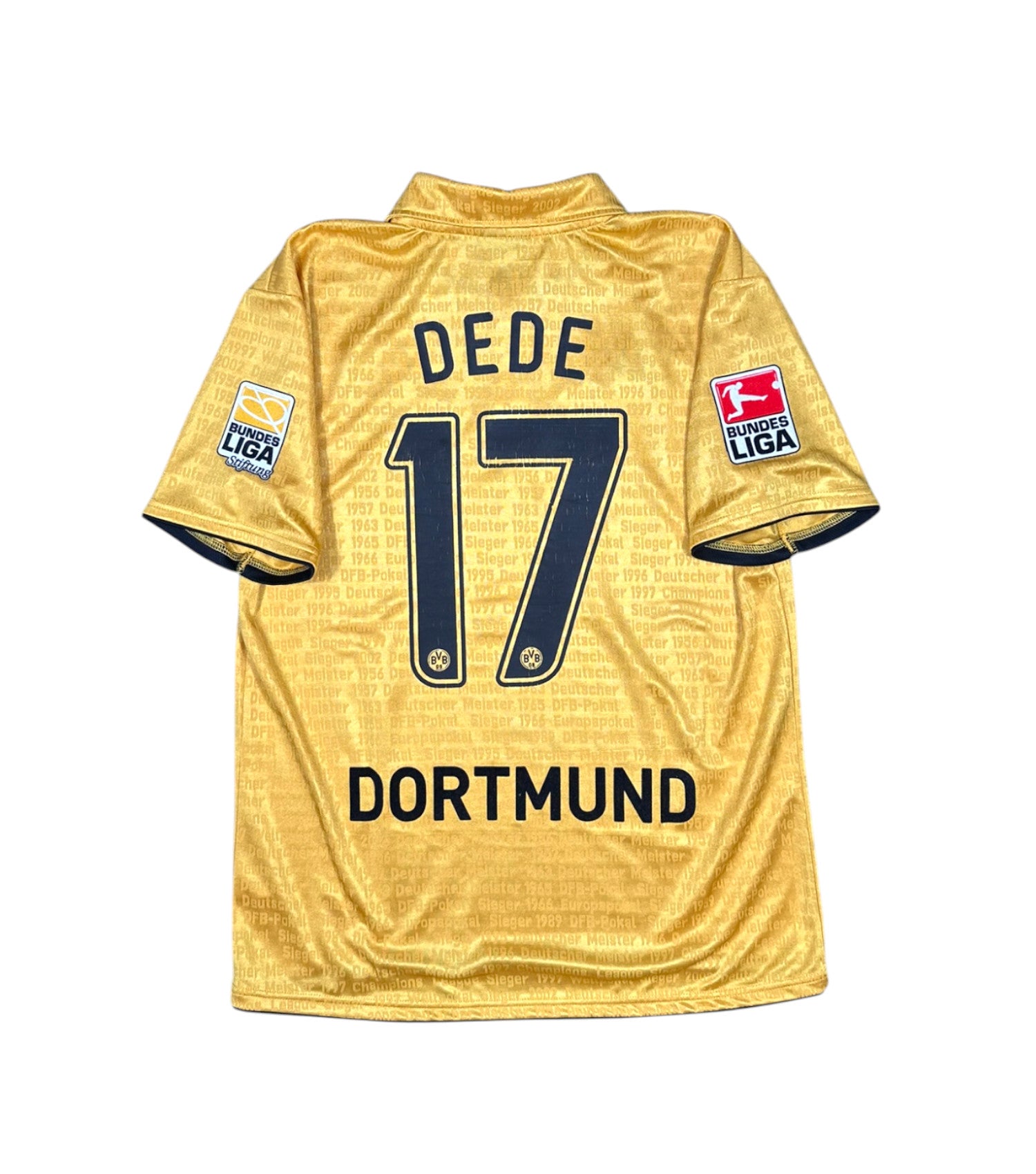 Borussia Dortmund 2009-10 "Dede" *100 Jahre Trikot* XL (M/L fit) kappa BVB