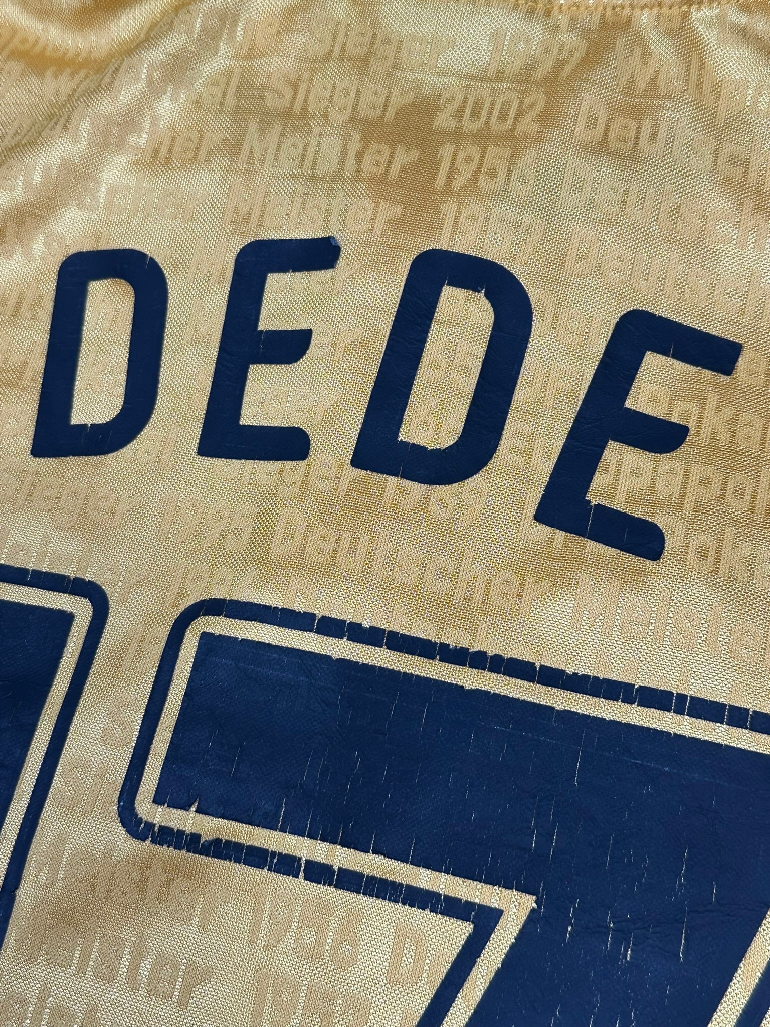Borussia Dortmund 2009-10 "Dede" *100 Jahre Trikot* XL (M/L fit) kappa BVB