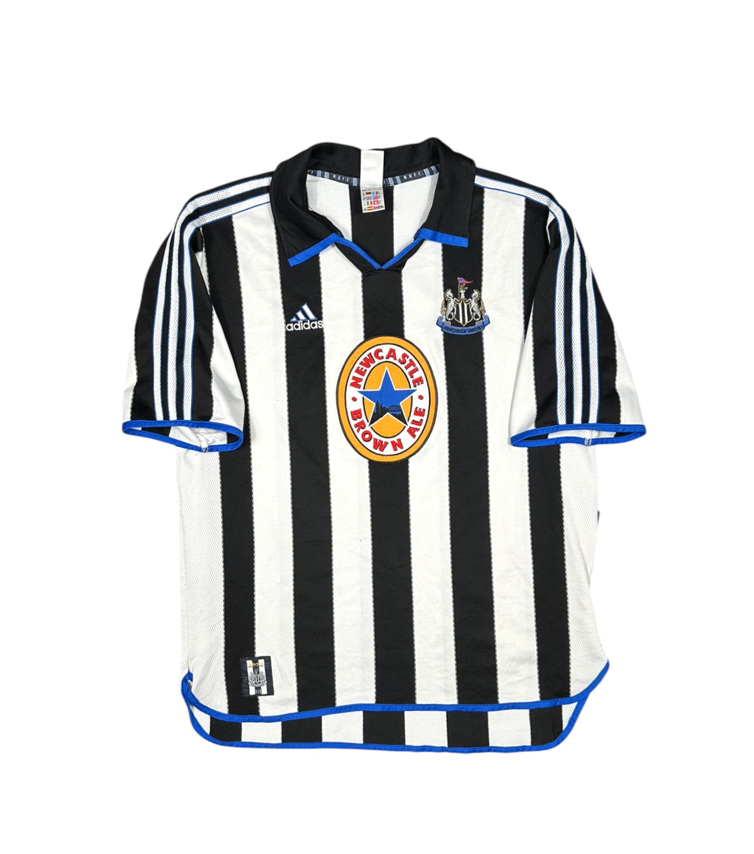 Newcastle United 1999-00 "Shearer" Heim Trikot XL adidas