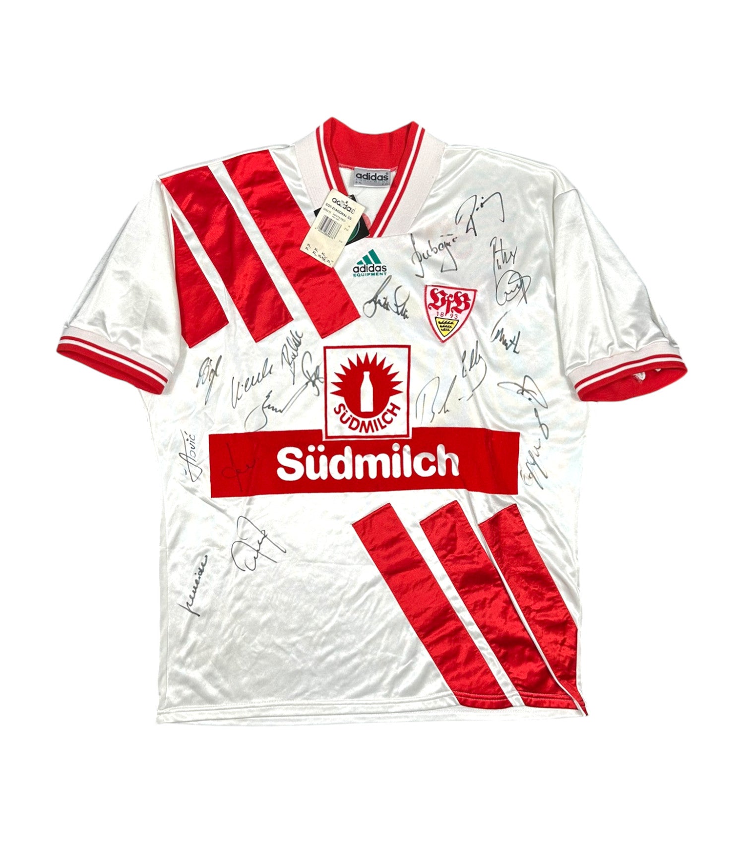 VfB Stuttgart 1993-95 Heim Trikot XL adidas