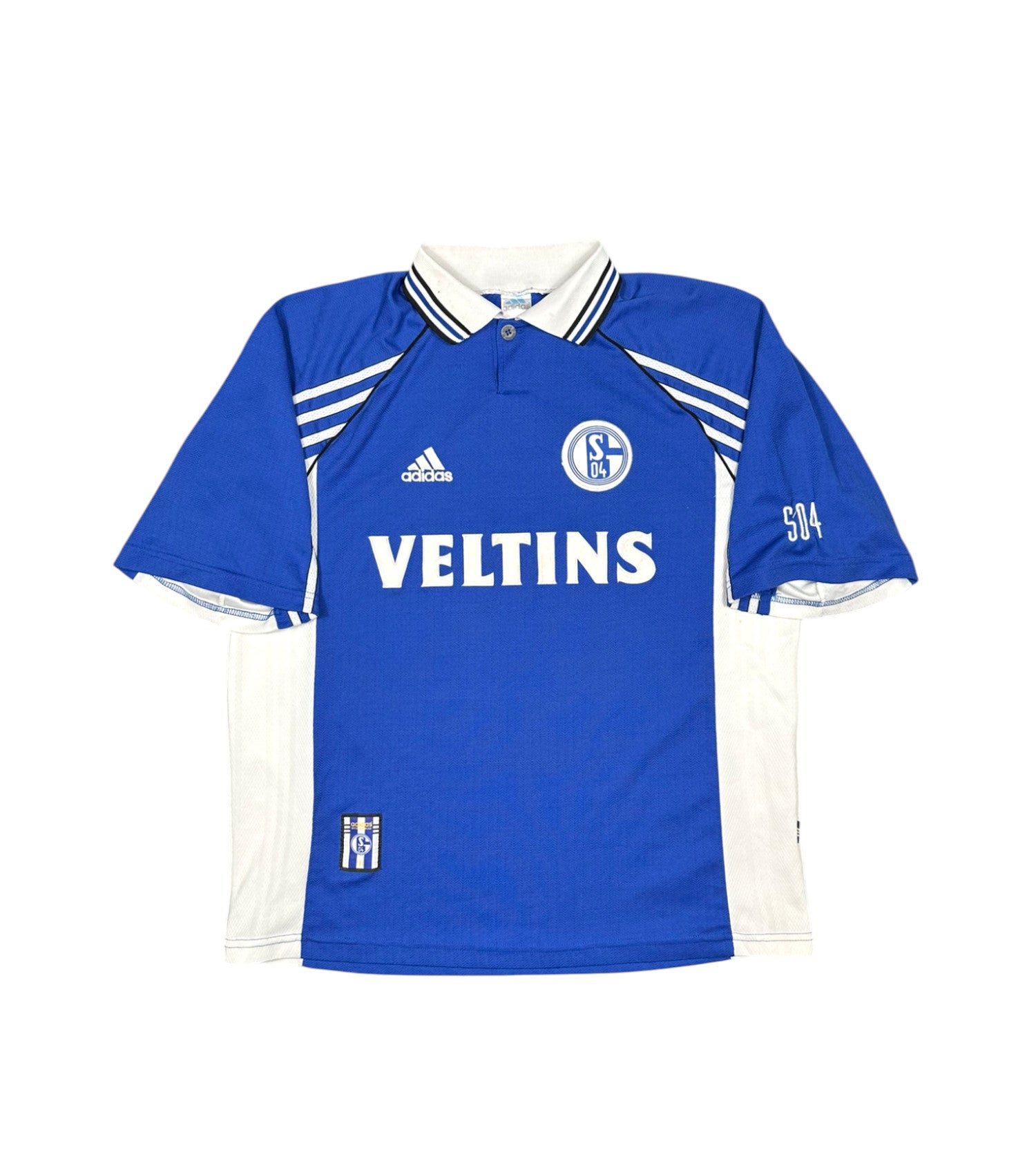 Schalke 04 1998-00 Heim Trikot L adidas