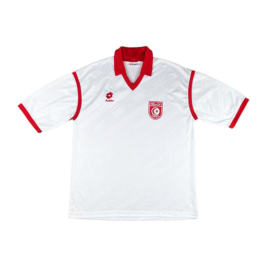 Tunesien 1996 Vintage Heim Trikot XL lotto