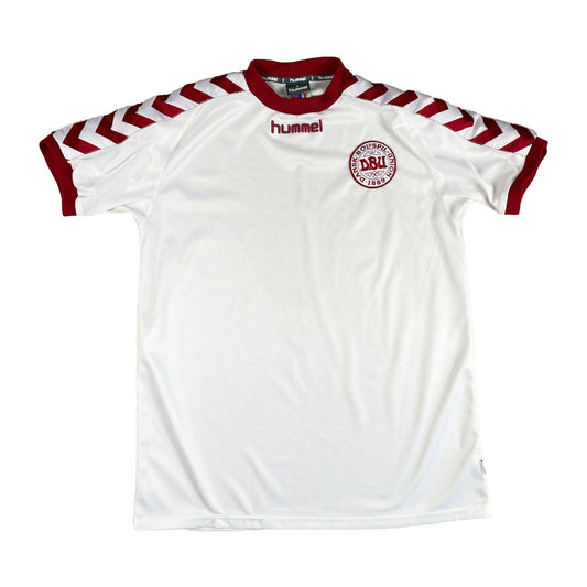 Dänemark 2002-03 Auswärts Trikot XL (L fit) hummel