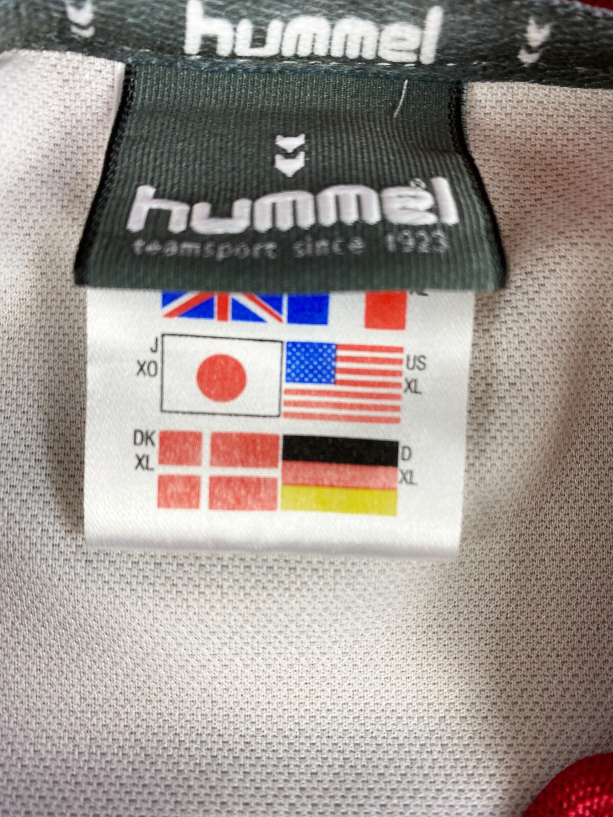 Dänemark 2002-03 Auswärts Trikot XL (L fit) hummel
