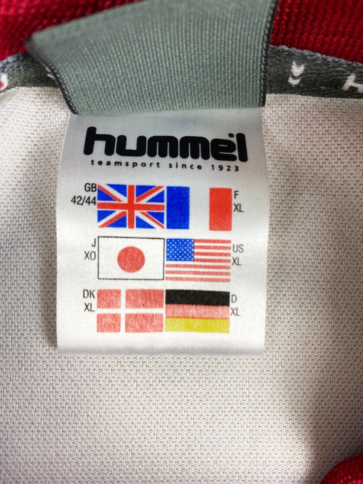 Dänemark 2002-03 Auswärts Trikot XL (L fit) hummel