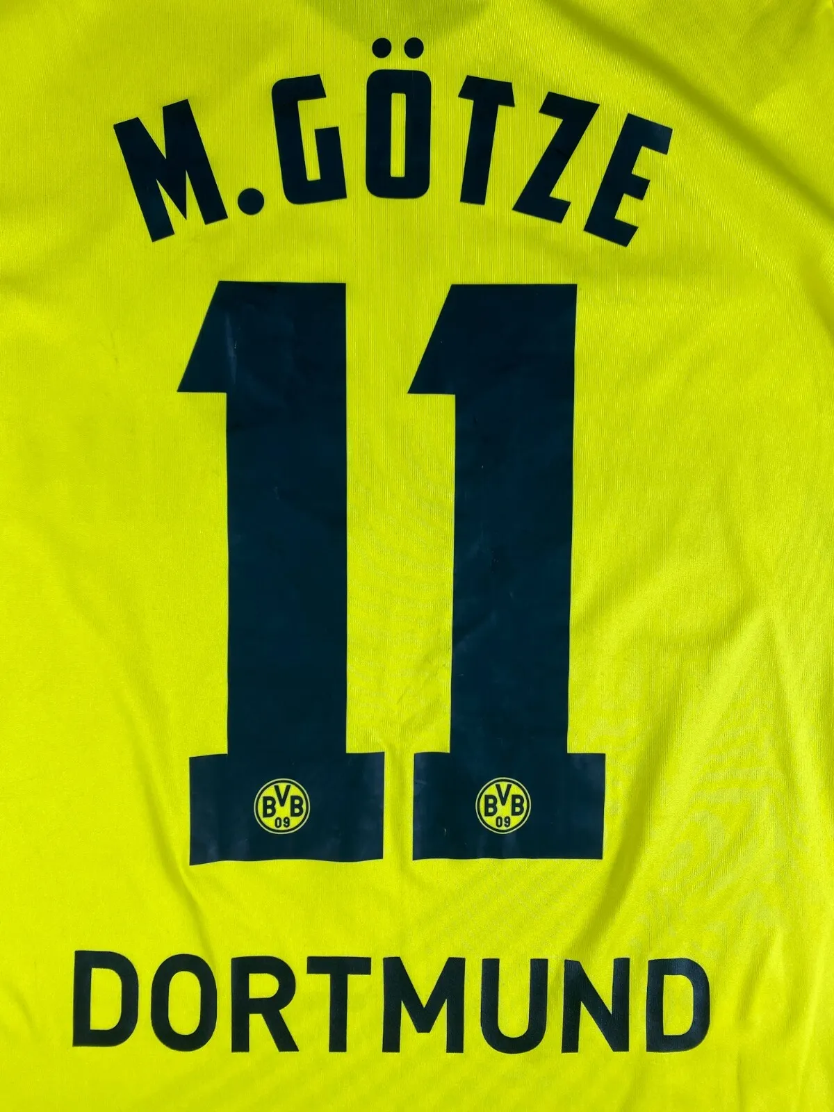 Borussia Dortmund 2011-12 "Götze" CL Trikot L kappa BVB