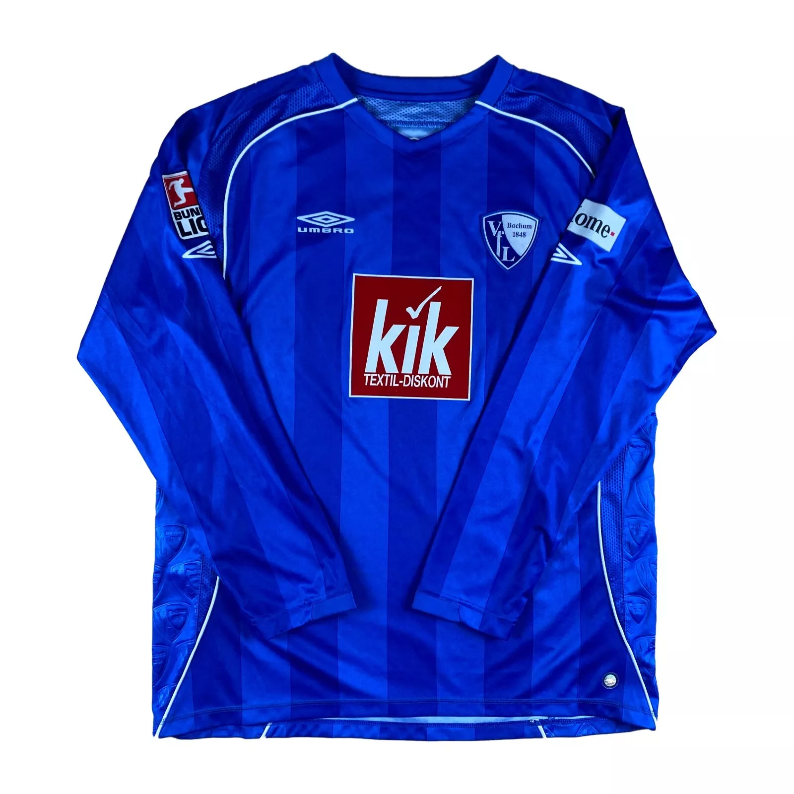 VfL Bochum 2007-08 "Dabrowski" Heim Trikot XXL umbro