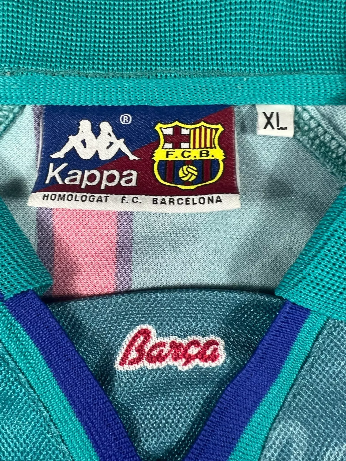Barcelona 1995-97 Auswärts Trikot XL kappa