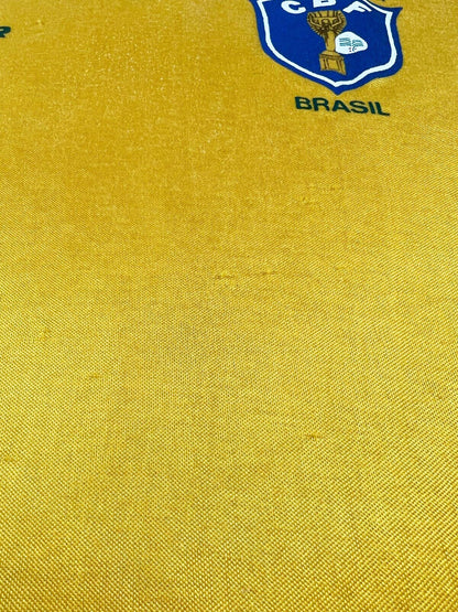 Brasilien 1986 Heim Trikot M Topper