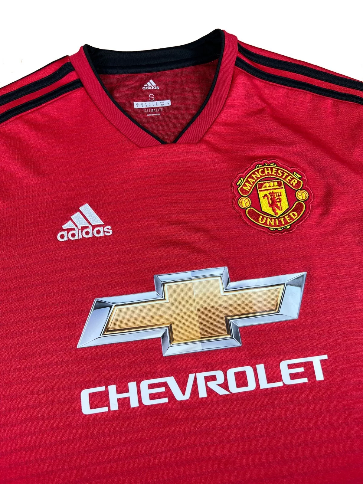 Manchester United 2018-19 Heim Trikot S adidas