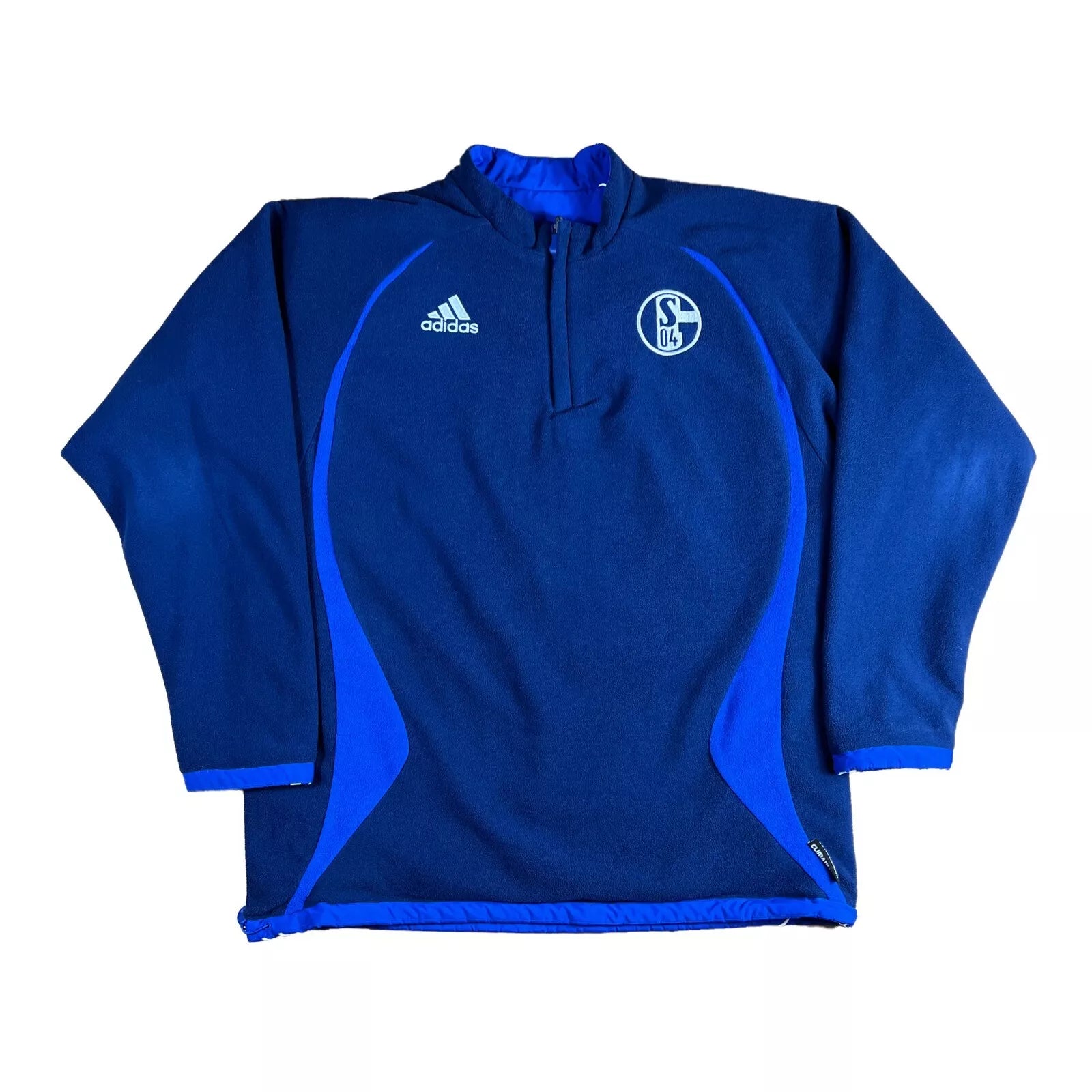 Schalke 04 Sweatshirt Reversible L-XL adidas
