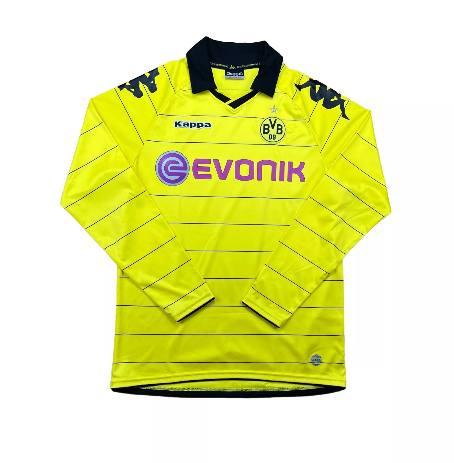 Borussia Dortmund 2010-11 "Lewandowski" Heim Trikot M kappa BVB
