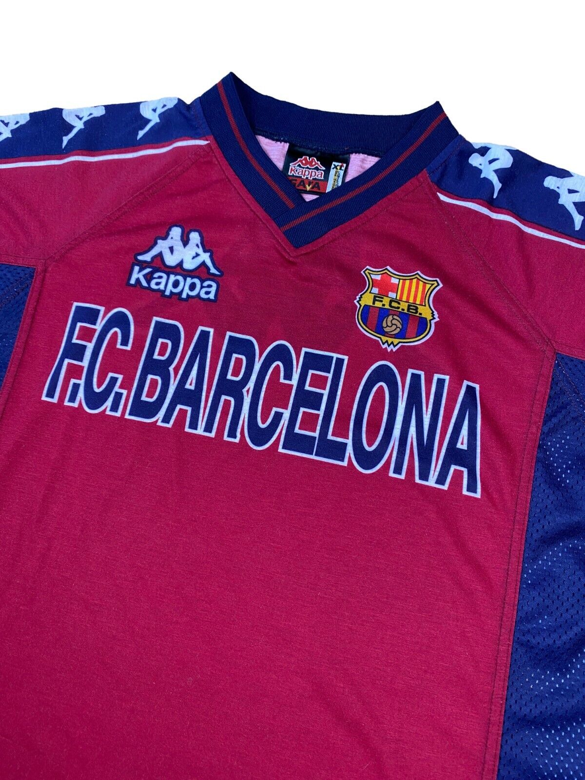 Barcelona 1997-98 Trainingsshirt XL kappa