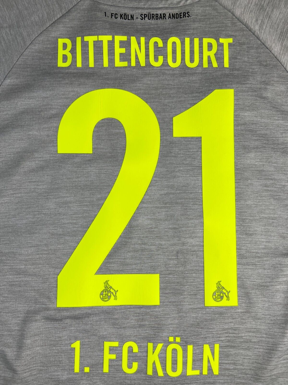 1.FC Köln 2017-18 "Bittencourt" Drittes Trikot M erima