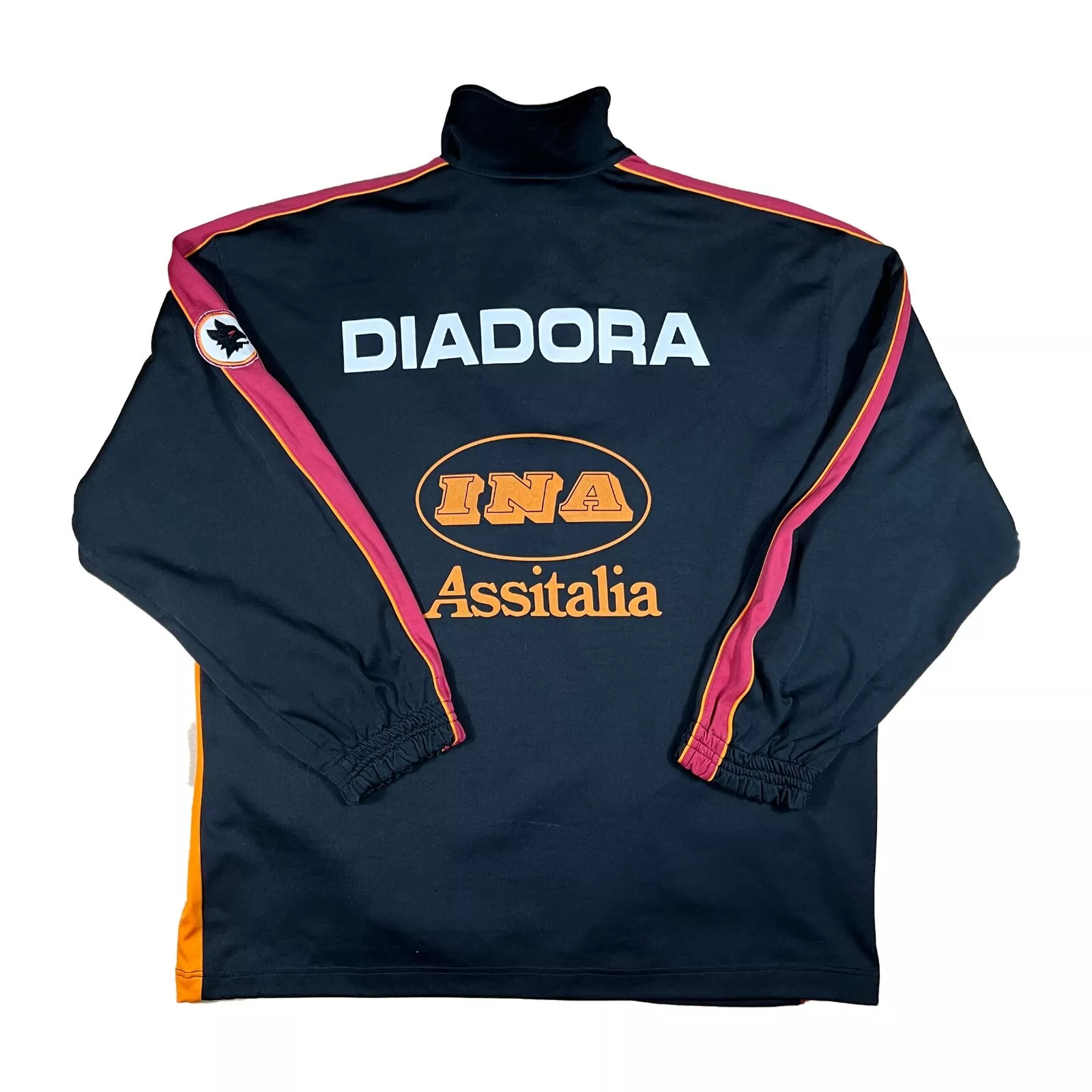 AS Rom 90er 3/4 Zip Sweater L diadora