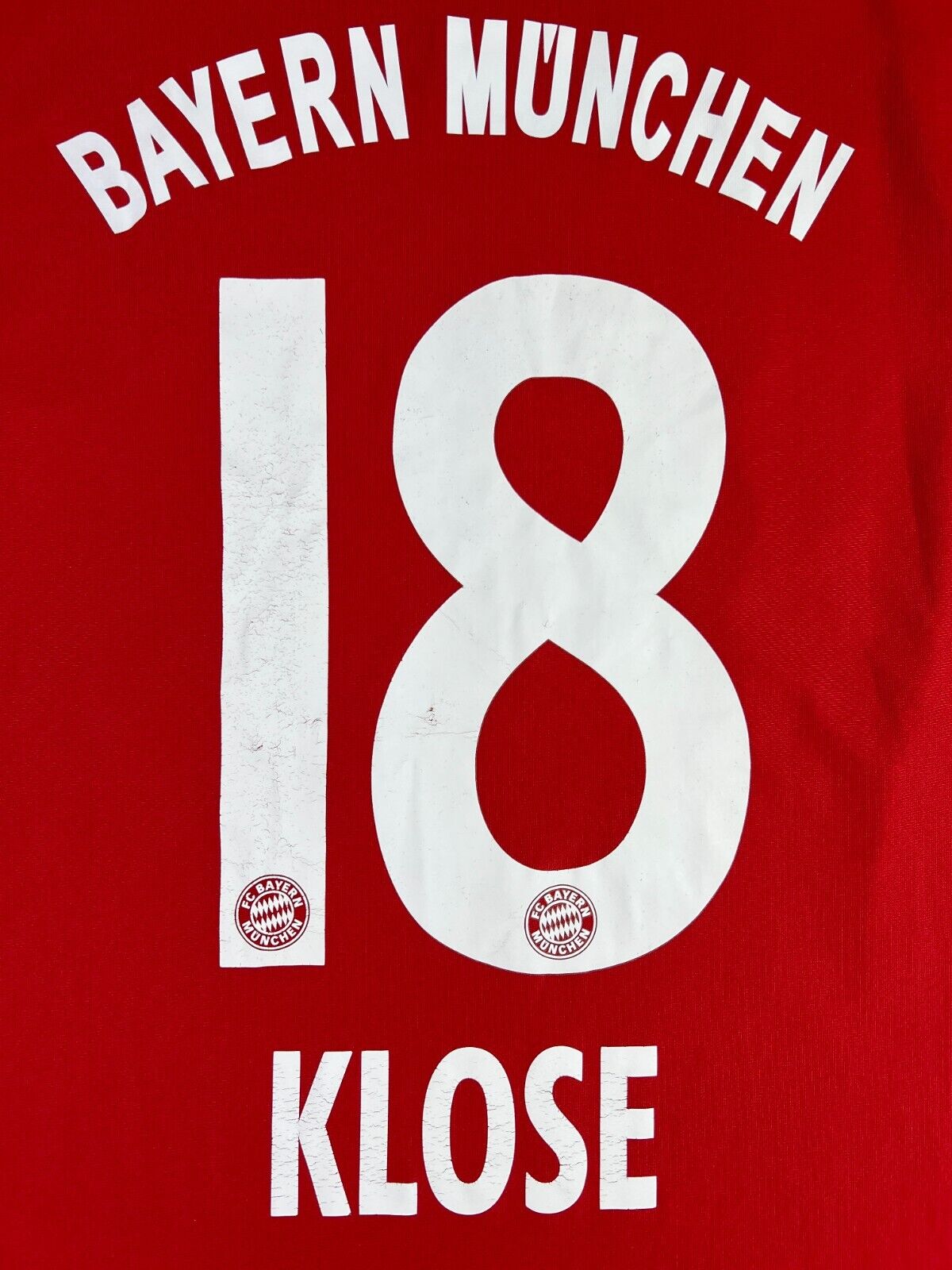Bayern München 2007-08 "Klose" Heim Trikot XL adidas