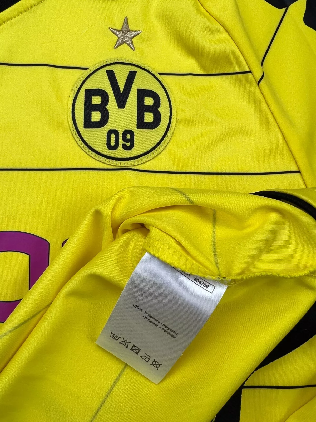 Borussia Dortmund 2010-11 "Lewandowski" Heim Trikot M kappa BVB