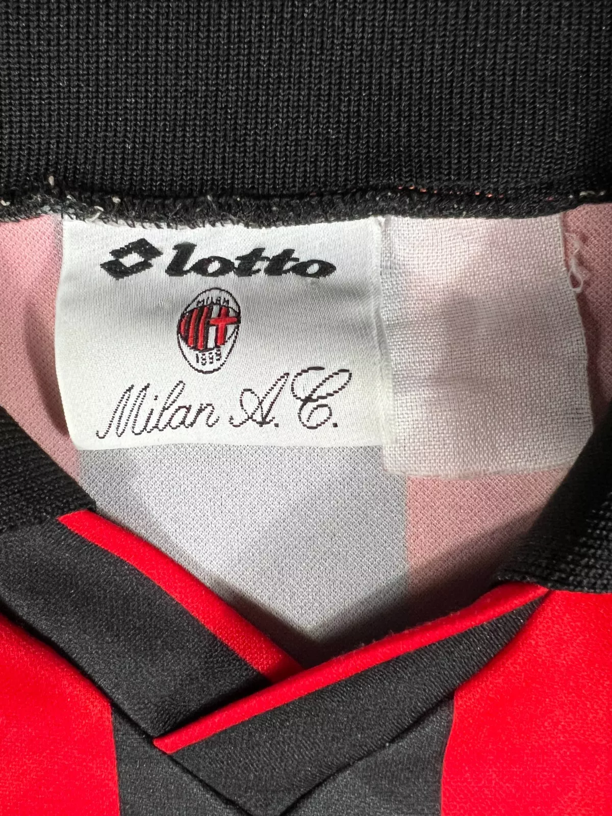 AC Mailand 1994-95 Heim Trikot XL lotto