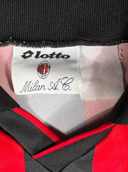 AC Mailand 1994-95 Heim Trikot XL lotto