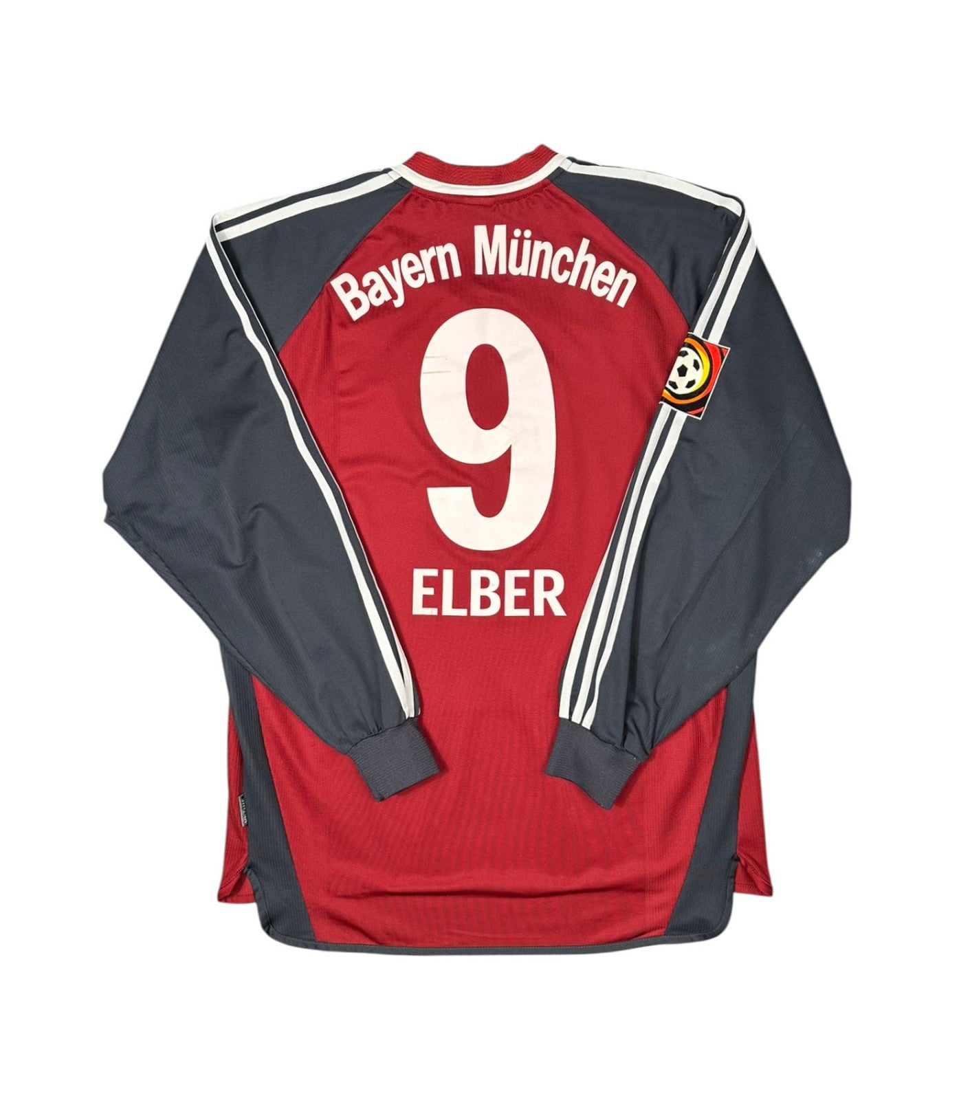 [SPIELGETRAGEN / SPIELVORBEREITET] Bayern München 2001-02 "Elber" Heim Trikot XL adidas