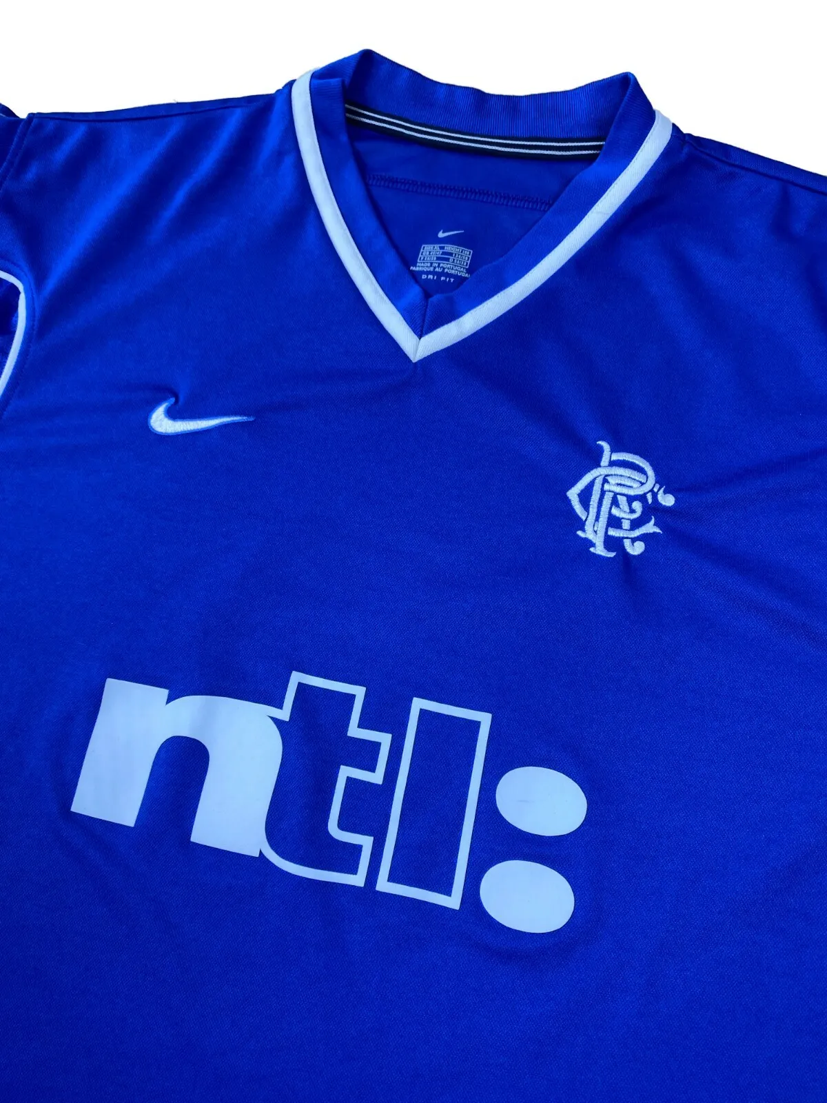 Glasgow Rangers 1999-01 Heim Trikot XL nike