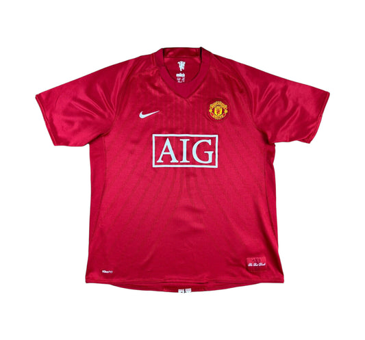Manchester United 2007-09 Heim Trikot XL nike