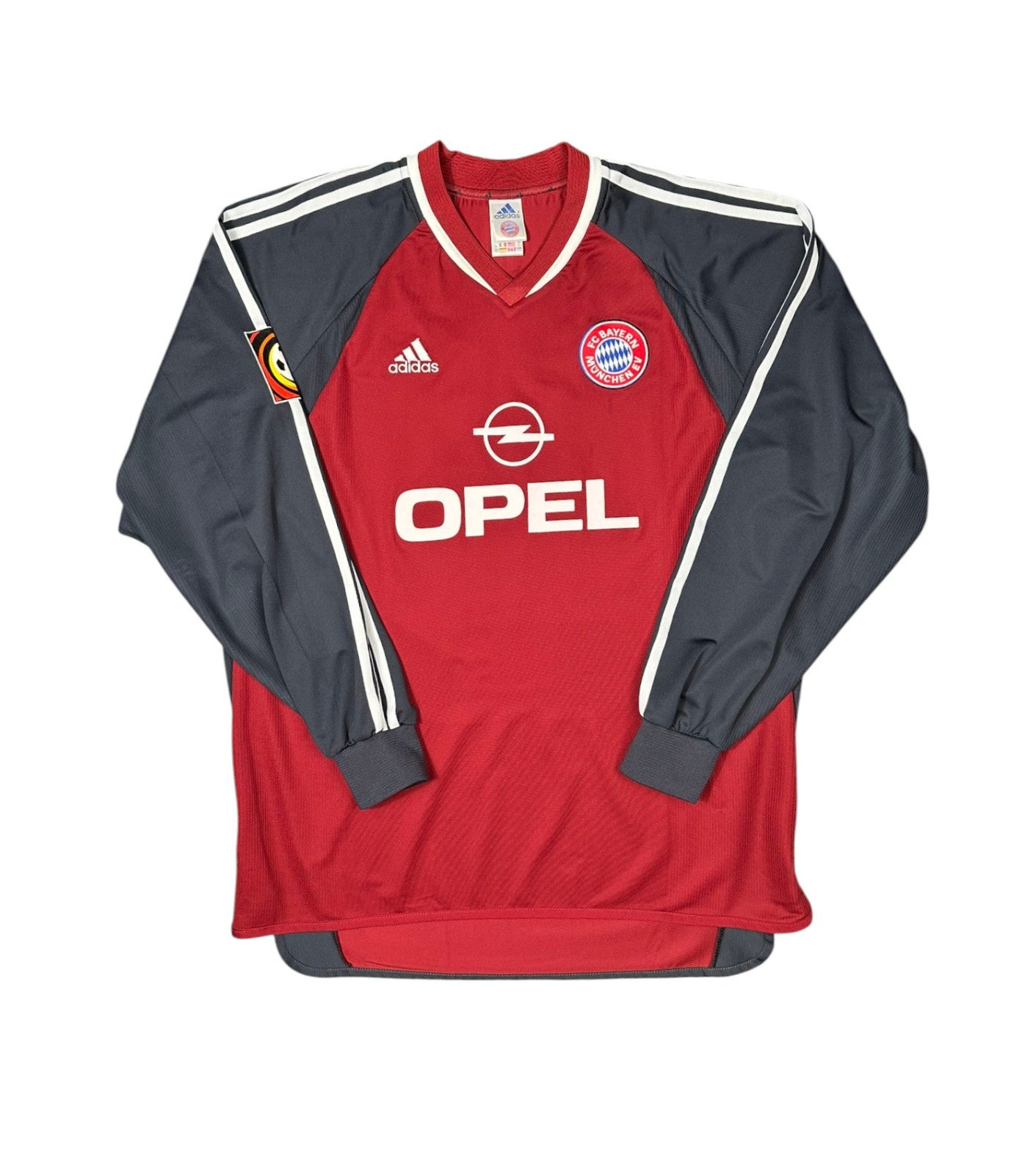 [SPIELGETRAGEN / SPIELVORBEREITET] Bayern München 2001-02 "Elber" Heim Trikot XL adidas