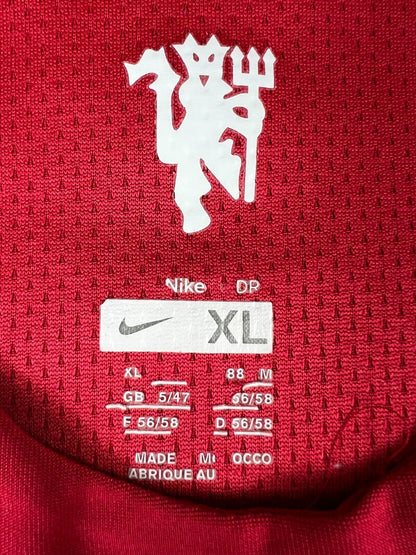 Manchester United 2007-09 Heim Trikot XL nike