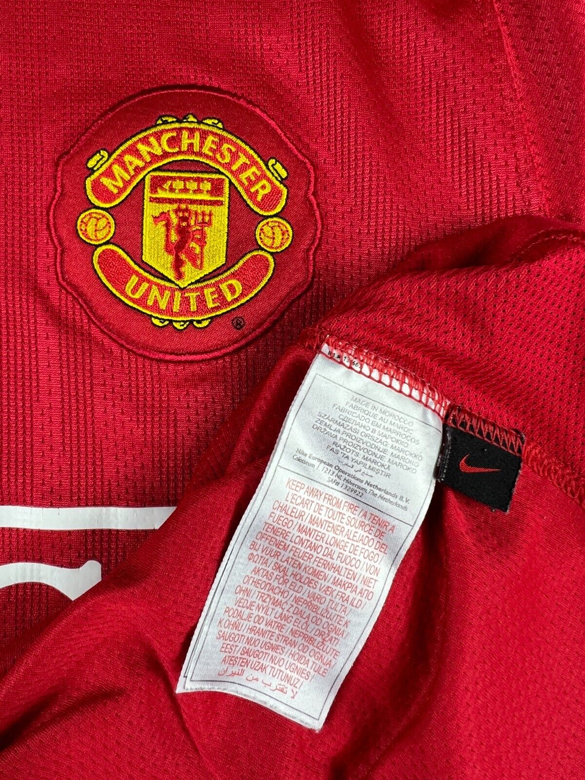 Manchester United 2007-09 Heim Trikot XL nike