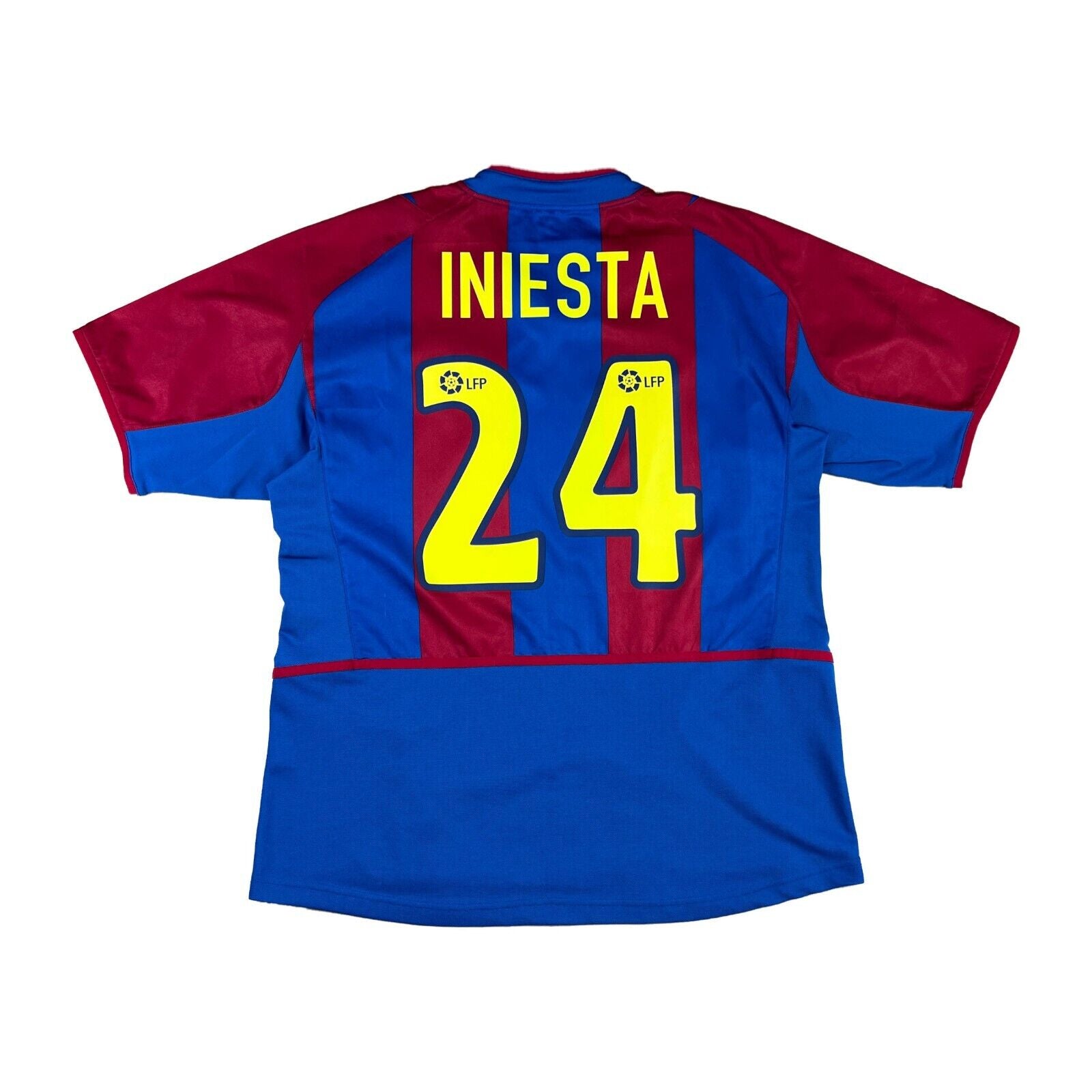 Barcelona 2002-03 "Iniesta" Heim Trikot L nike