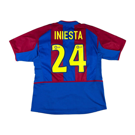 Barcelona 2002-03 "Iniesta" Heim Trikot L nike
