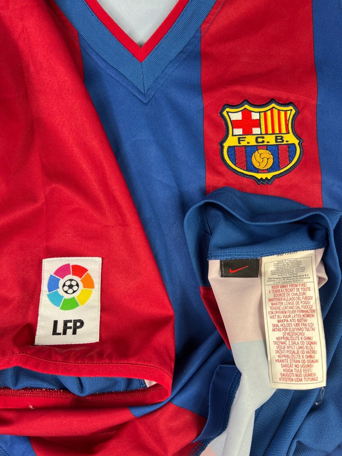 Barcelona 2002-03 "Iniesta" Heim Trikot L nike
